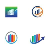 modello di logo di finanza aziendale vettore