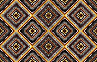 modello senza cuciture geometrico etnico astratto. design per sfondo, illustrazione, carta da parati, tessuto, trama, batik, moquette, abbigliamento, ricamo vettore