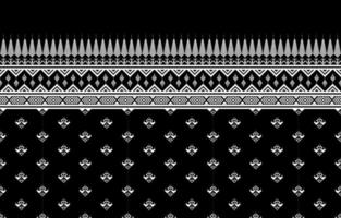 modello etnico geometrico design tradizionale per sfondo, moquette, carta da parati, abbigliamento, avvolgimento, batik, tessuto, sarong, illustrazione, ricamo, stile. vettore