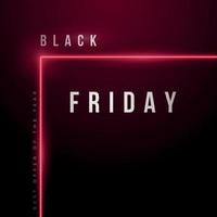 layout di vendita astratto del black friday. vettore