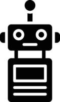 illustrazione del disegno dell'icona di vettore del robot