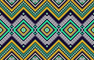 modello senza cuciture etnico geometrico tradizionale. strisce tribali orientali. decorazione floreale. design per sfondo, illustrazione, tessuto, batik, abbigliamento, confezionamento, carta da parati, moquette, ricamo vettore