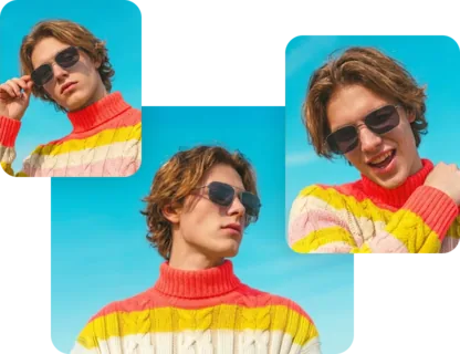 Multi angles of model