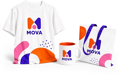 Logotipo em vários produtos